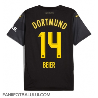 Borussia Dortmund Maximilian Beier #14 Tricou Fotbal Replică 2024-25 Barbati Deplasare